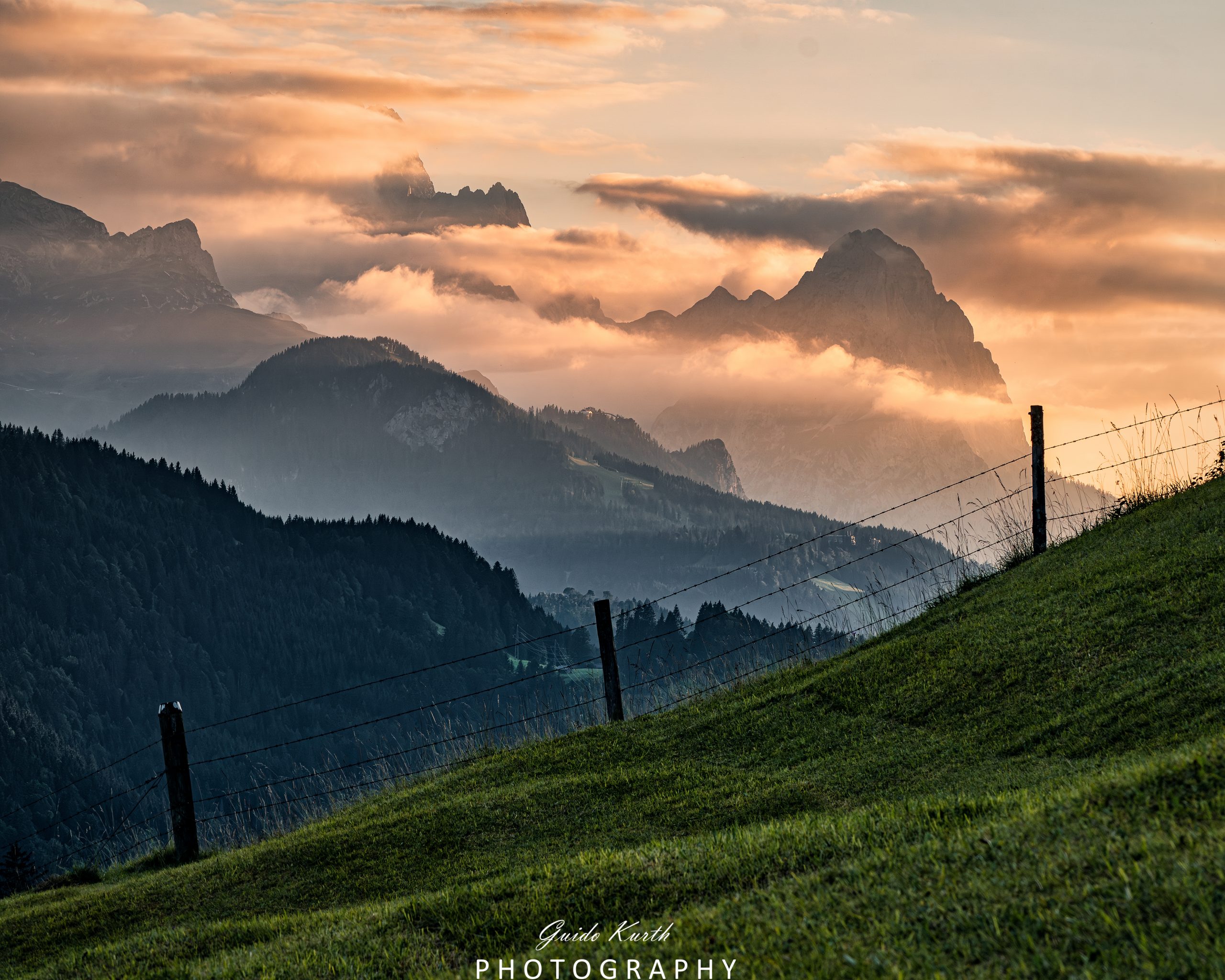 Du betrachtest gerade Sunset Karwendel Gebirge