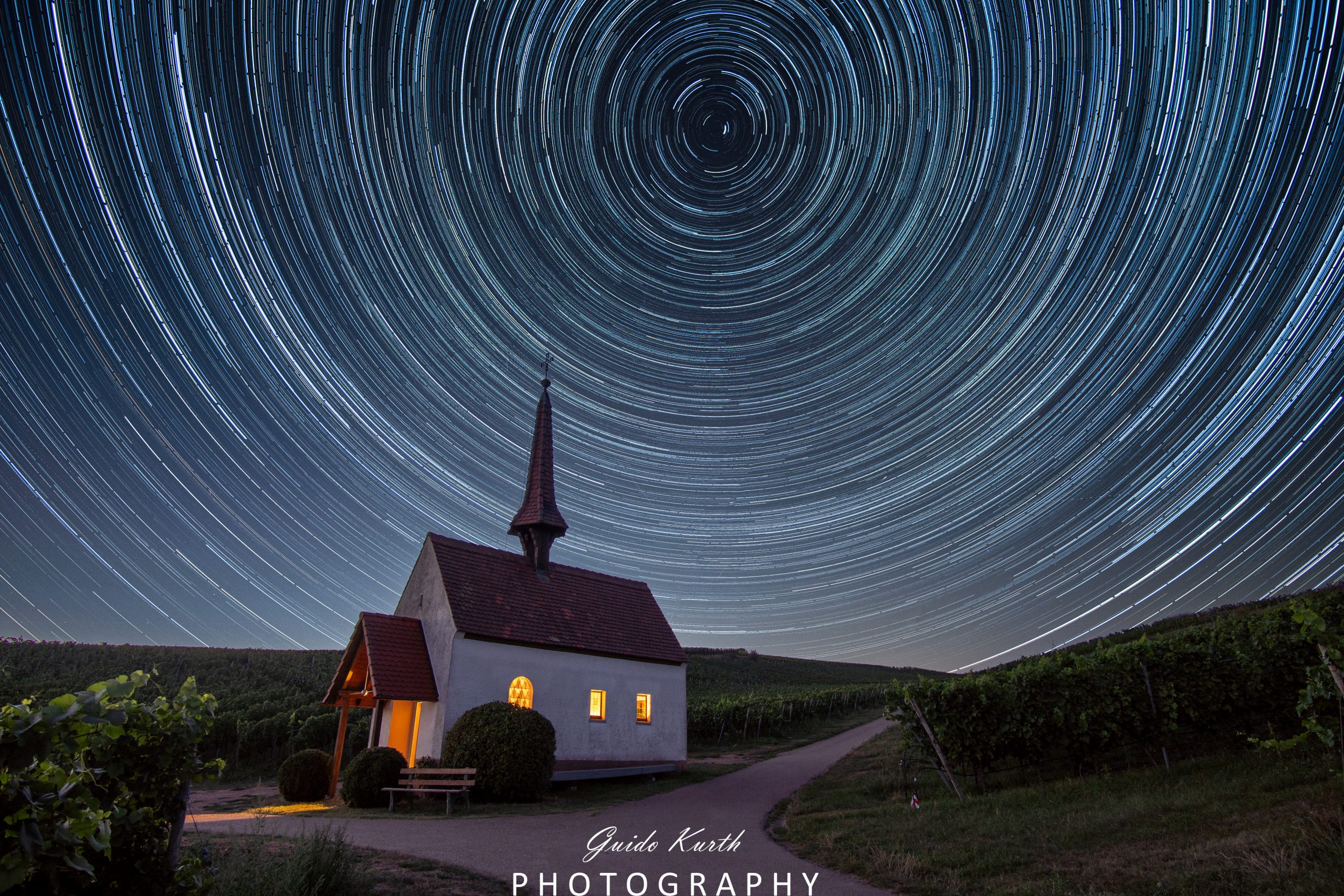 Mehr über den Artikel erfahren Startrails Kaiserstuhl