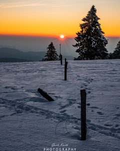 Mehr über den Artikel erfahren Kandel Sonnenuntergang Winter