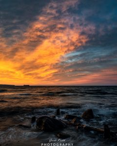 Mehr über den Artikel erfahren Sonnenuntergang Strand Sellin