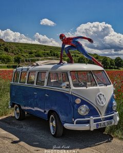 Mehr über den Artikel erfahren A Bulli Spiderman…