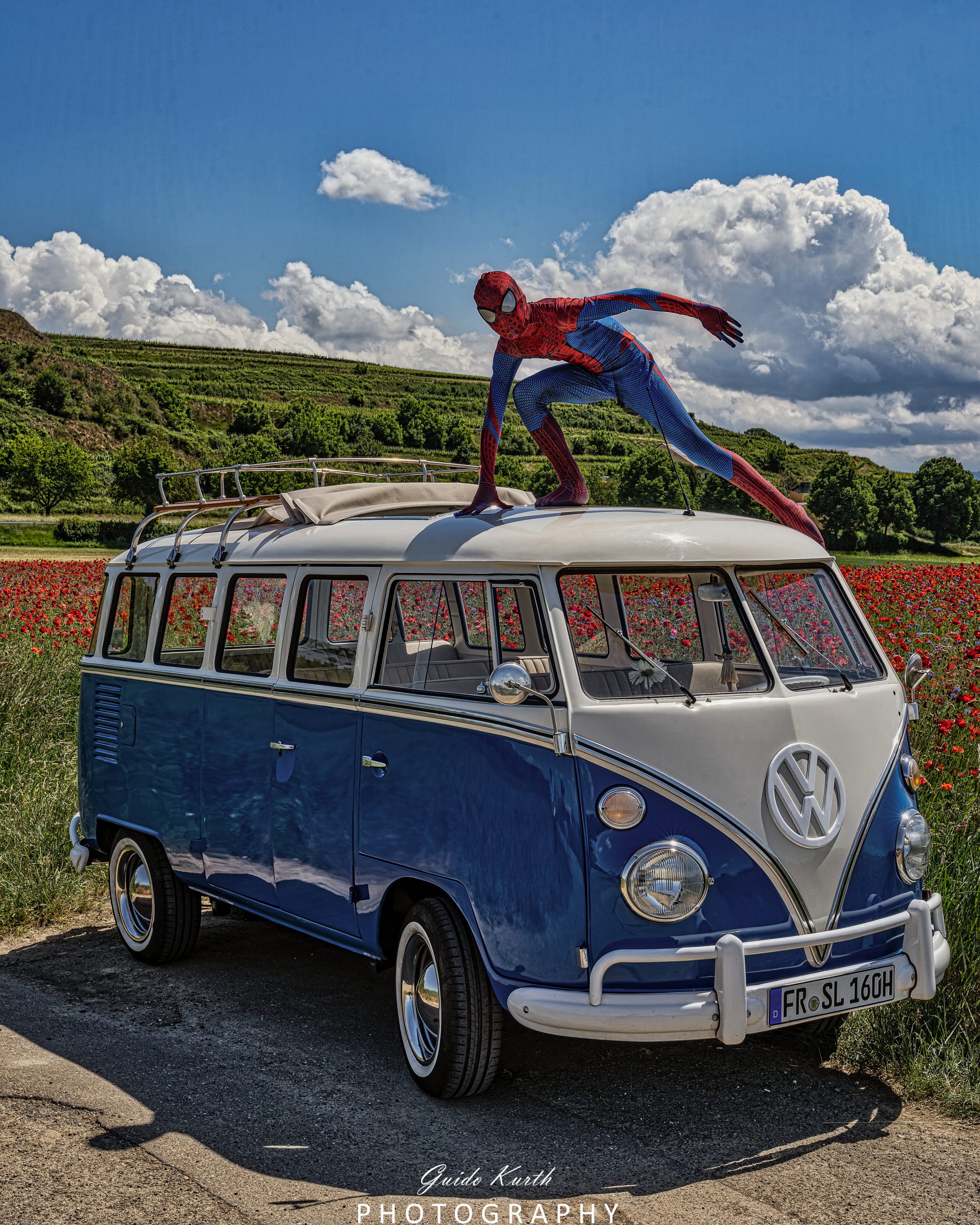 Mehr über den Artikel erfahren A Bulli Spiderman…