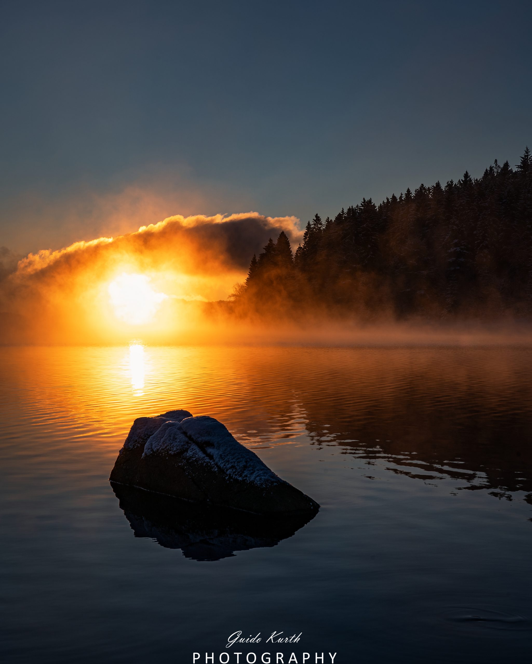 Du betrachtest gerade Schluchsee Wintermorgen…