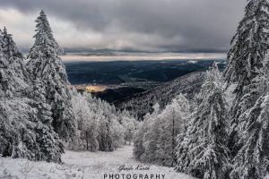 Mehr über den Artikel erfahren Winterliche Talaussicht